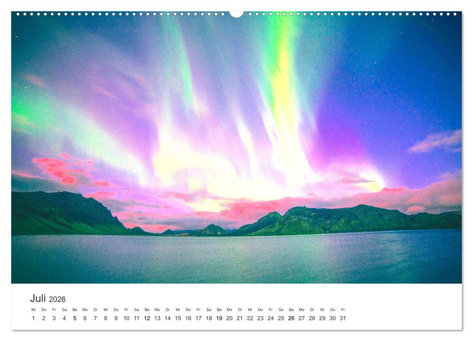 Nordlichter - ein beeindruckendes Schauspiel. (CALVENDO Premium Wandkalender 2026)