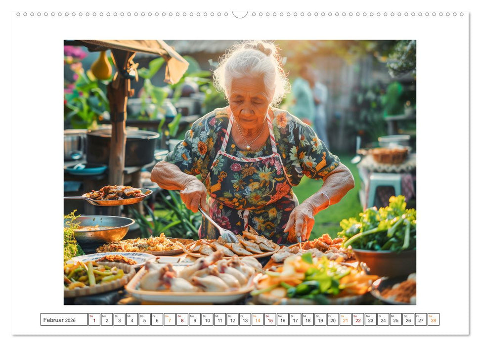 Mediterrane Küche (CALVENDO Premium Wandkalender 2026)
