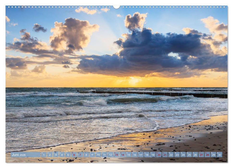 Stimmungsvolle Küstenmomente (CALVENDO Premium Wandkalender 2026)