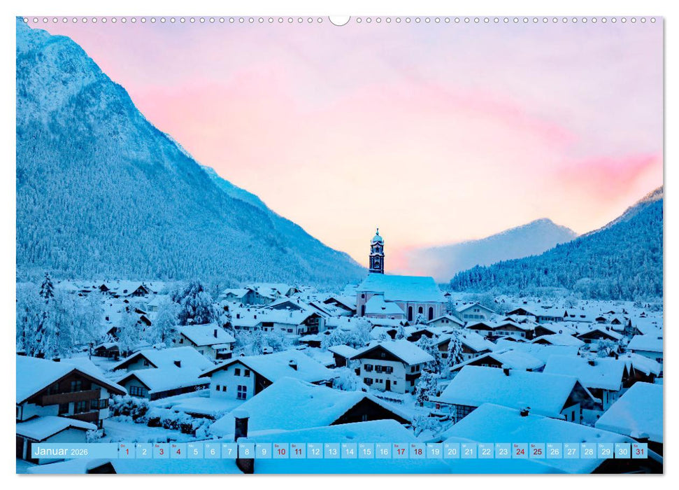MITTENWALD Eine Perle im Oberen Isartal (CALVENDO Wandkalender 2026)