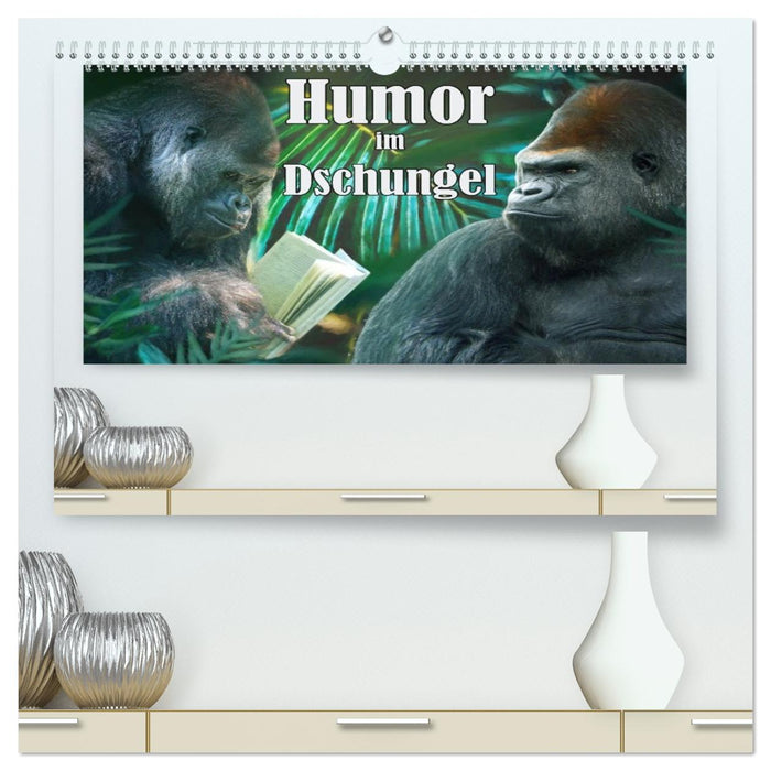 Humor im Dschungel (CALVENDO Premium Wandkalender 2026)