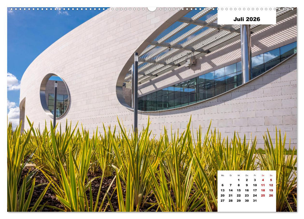 Lissabon - Eine Metropole, die vielseitiger kaum sein kann. (CALVENDO Premium Wandkalender 2026)