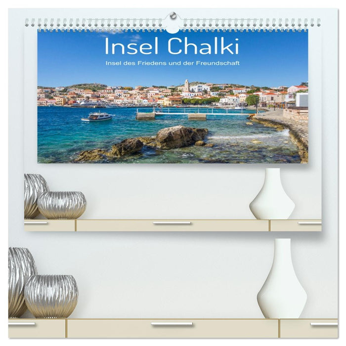 Insel Chalki (CALVENDO Premium Wandkalender 2026)
