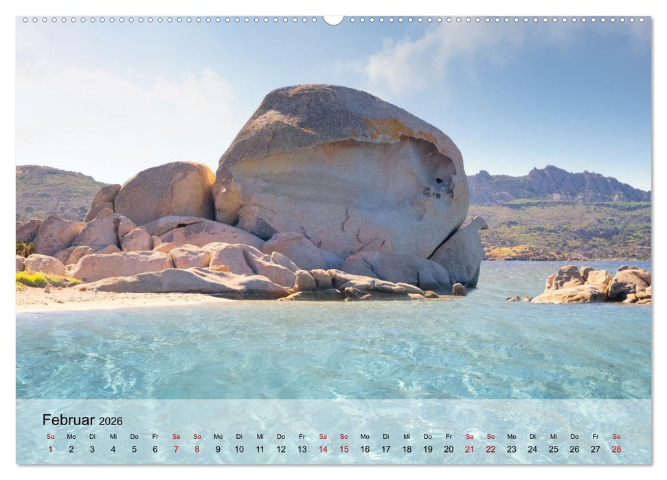 Wunderbares Sardinien (CALVENDO Premium Wandkalender 2026)