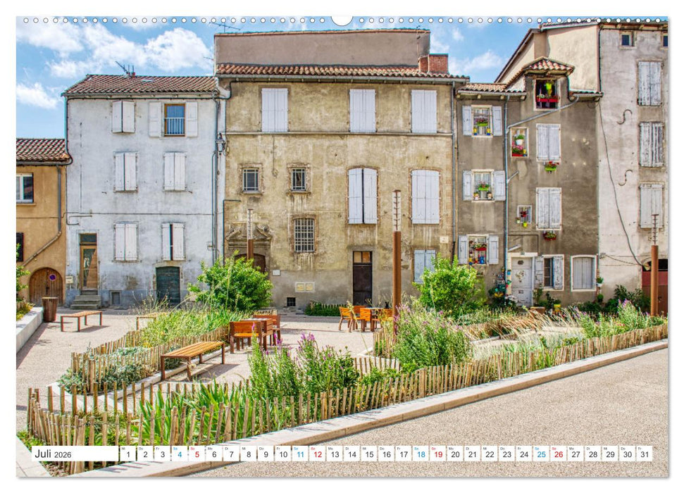 Millau - Die Stadt zur Brücke (CALVENDO Premium Wandkalender 2026)