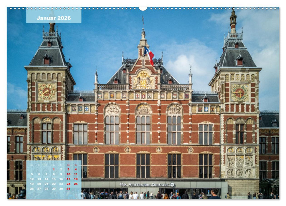 Zwölf mal Europa (CALVENDO Premium Wandkalender 2026)