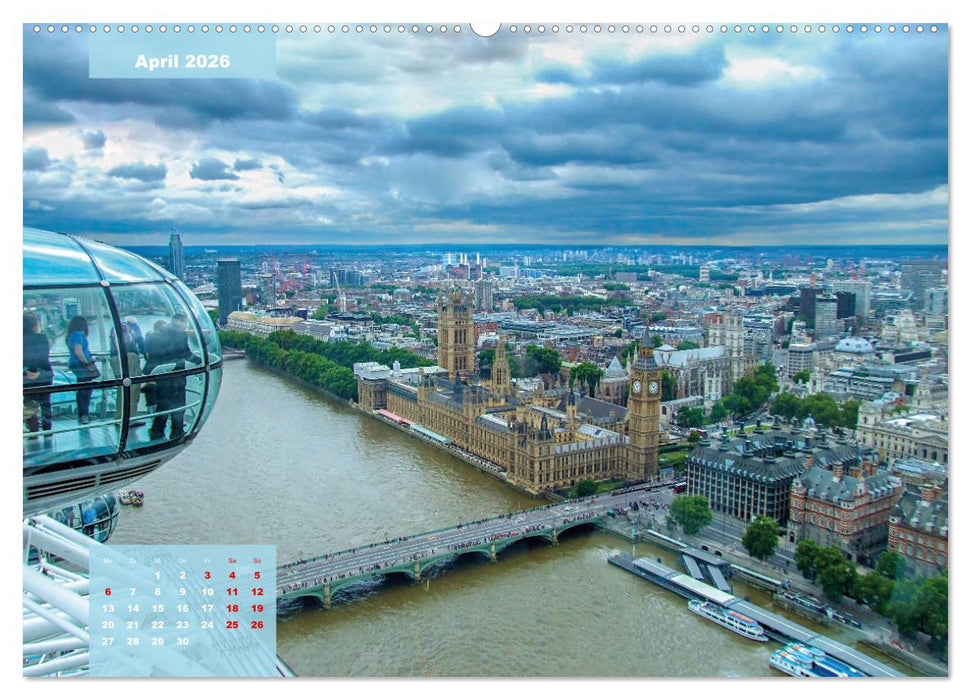 Zwölf mal Europa (CALVENDO Premium Wandkalender 2026)