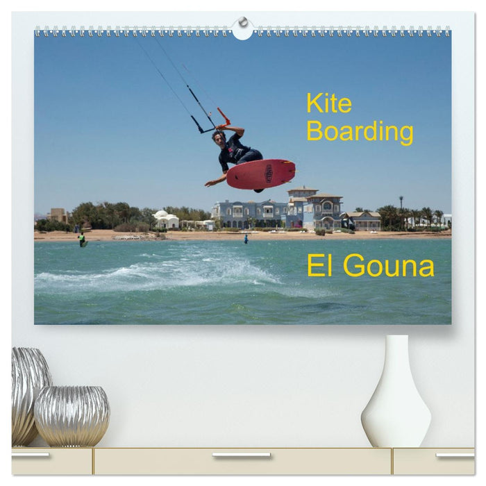 Kite Boarding El Gouna (CALVENDO Premium Wandkalender 2026)
