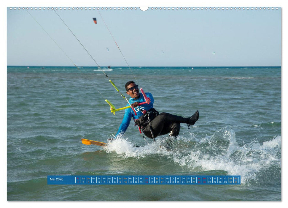 Kite Boarding El Gouna (CALVENDO Premium Wandkalender 2026)