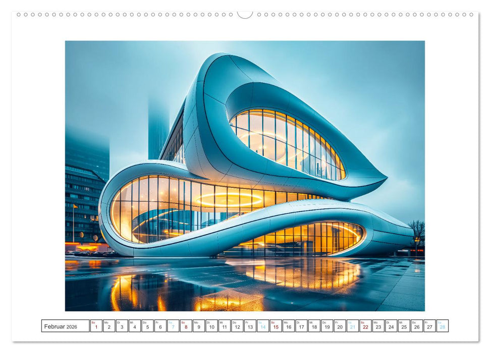 Moderne Architektur (CALVENDO Wandkalender 2026)
