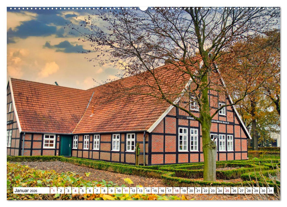 Sehenswertes Haren (CALVENDO Premium Wandkalender 2026)