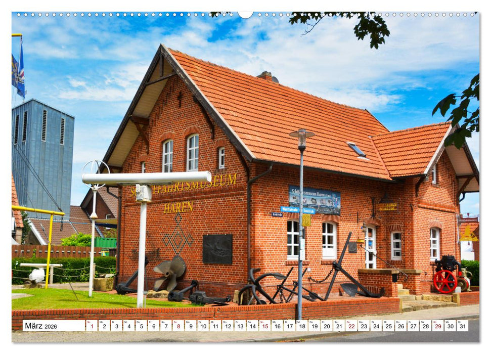 Sehenswertes Haren (CALVENDO Premium Wandkalender 2026)