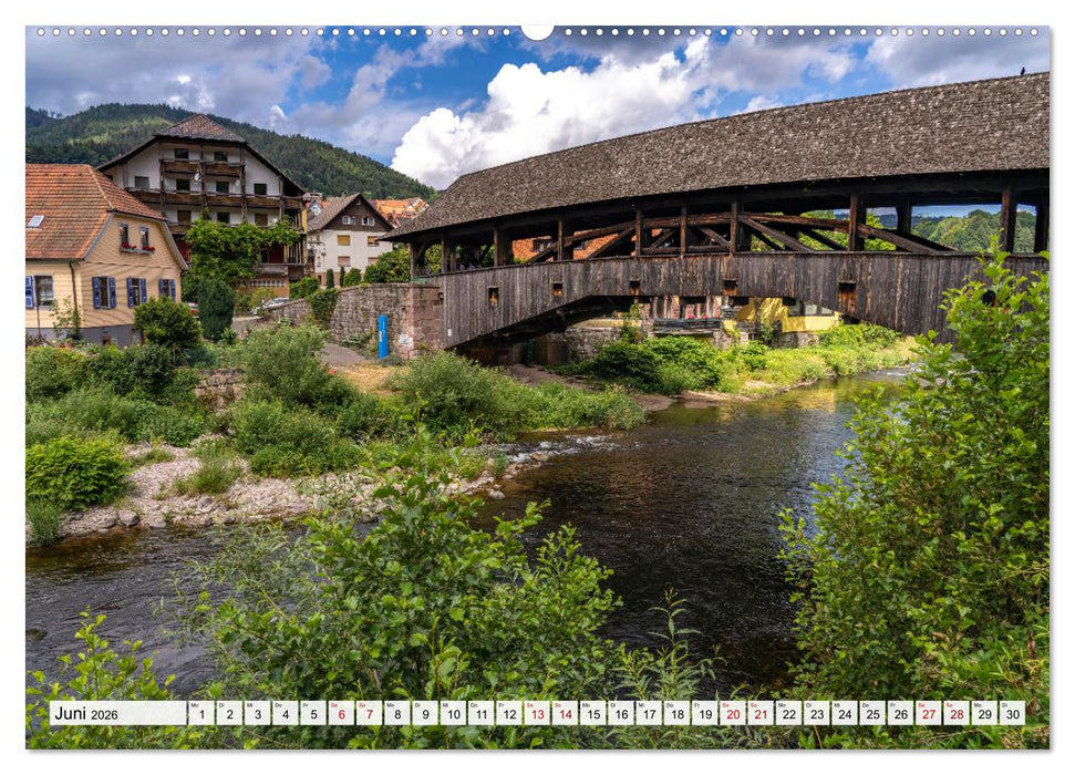 Schwarzwald - Das Murgtal (CALVENDO Premium Wandkalender 2026)