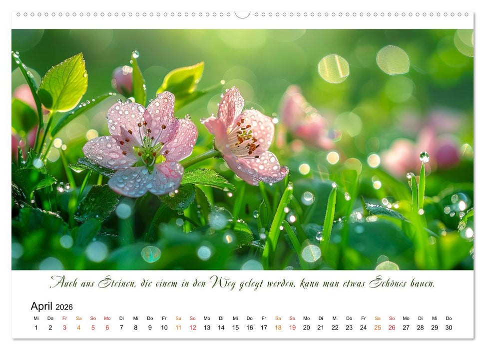 Freu Dich Motivations-Kalender (CALVENDO Premium Wandkalender 2026)