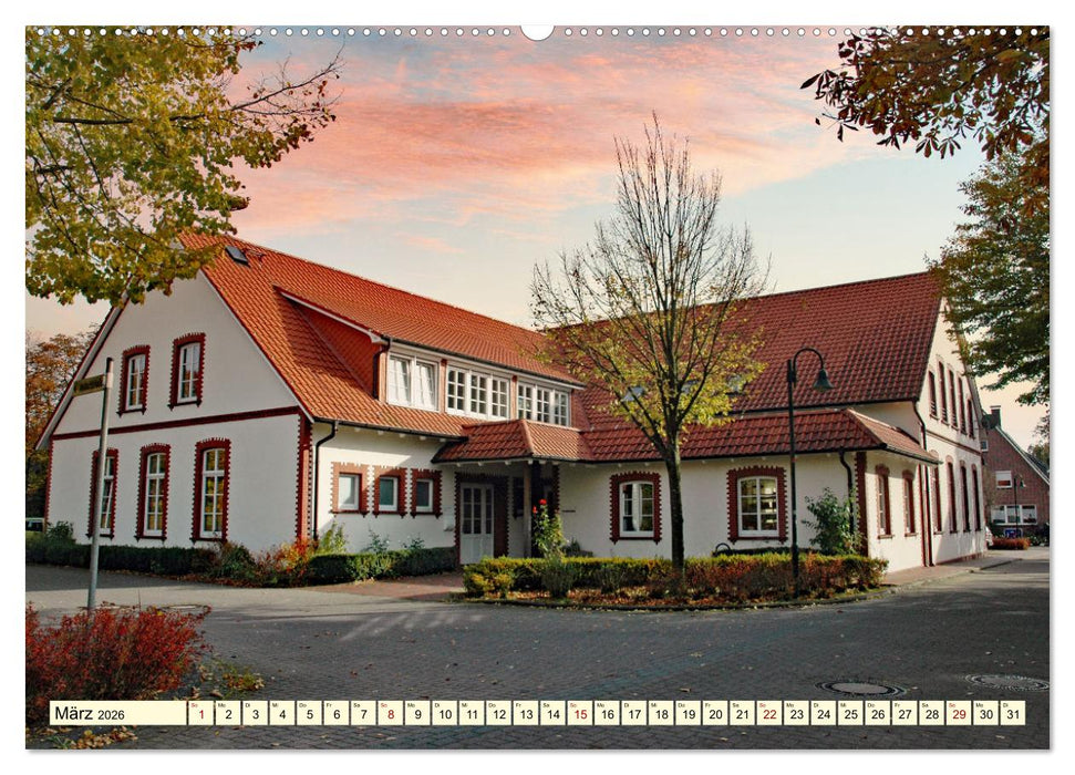 Bilderbuchdorf Wiefelstede (CALVENDO Premium Wandkalender 2026)