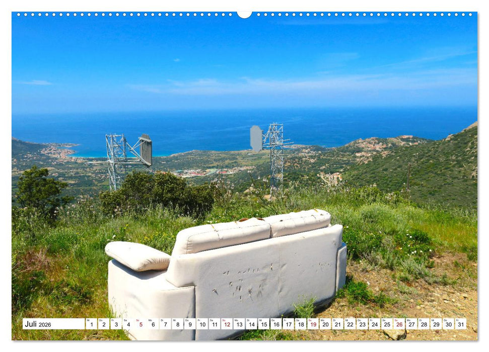 Urlaub Freiheit Korsika - fabelhafte Eindrücke der Mittelmeerinsel (CALVENDO Premium Wandkalender 2026)