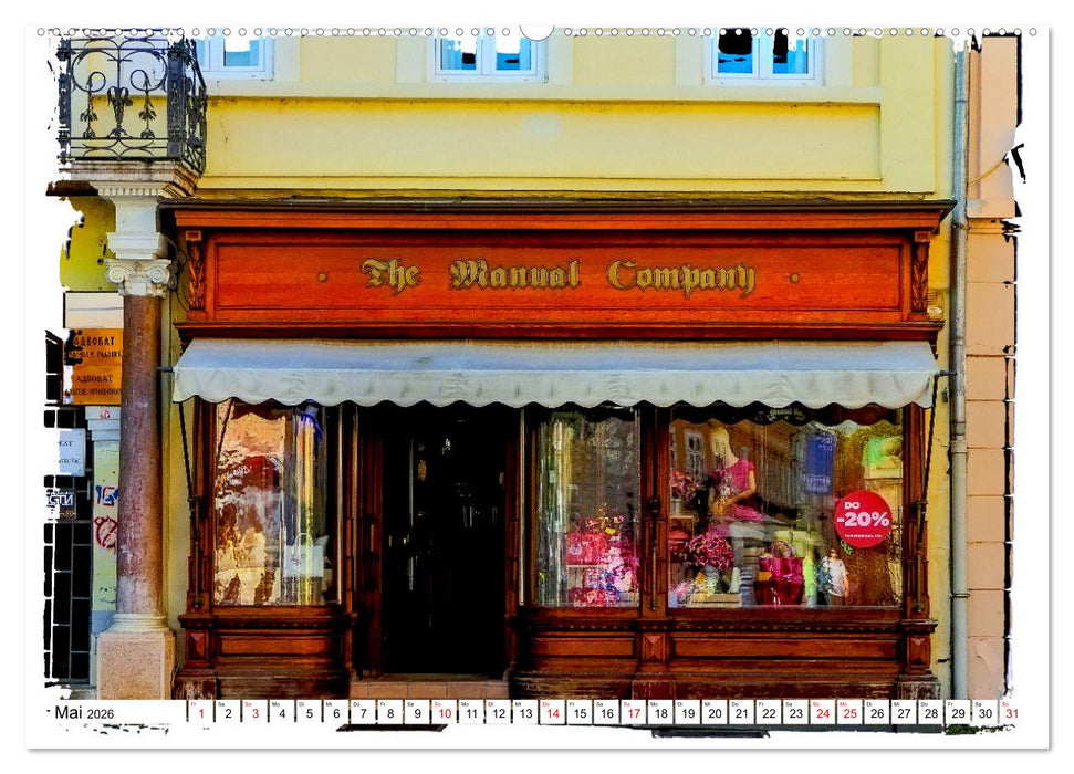 Novi Sad Serbiens unbekannte Schönheit (CALVENDO Wandkalender 2026)