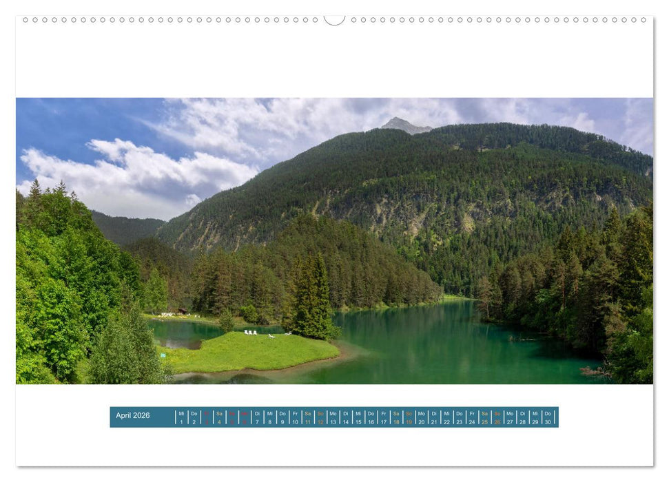 Fantastische Alpenlandschaften (CALVENDO Premium Wandkalender 2026)