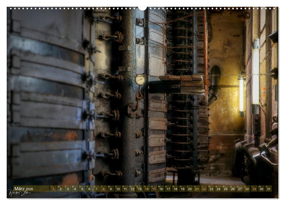 Lostplaces Stille Orte II (CALVENDO Premium Wandkalender 2026)