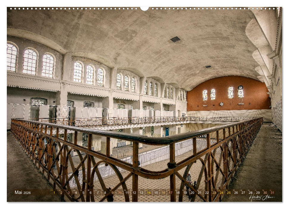 Lostplaces Stille Orte II (CALVENDO Premium Wandkalender 2026)