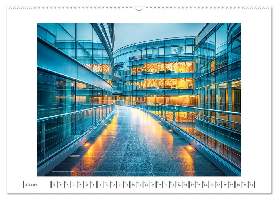 Moderne Architektur (CALVENDO Premium Wandkalender 2026)