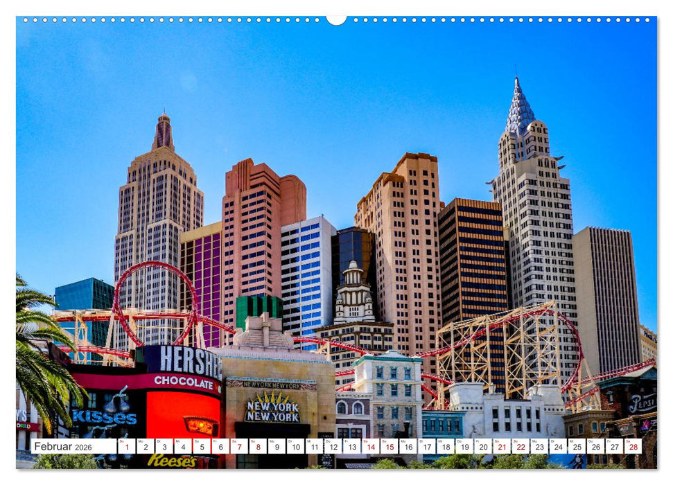 USA: Landschaften der Weststaaten (CALVENDO Premium Wandkalender 2026)