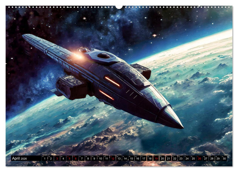 Mobilität im All (CALVENDO Wandkalender 2026)