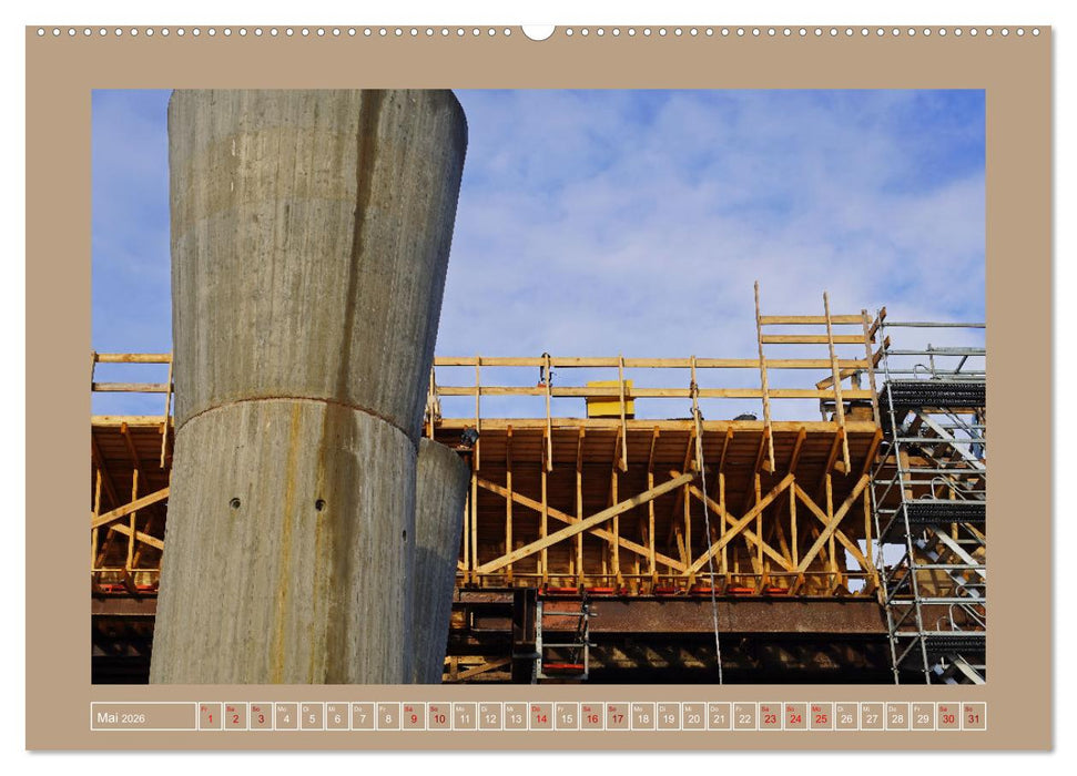 Faszination Brückenbau (CALVENDO Premium Wandkalender 2026)