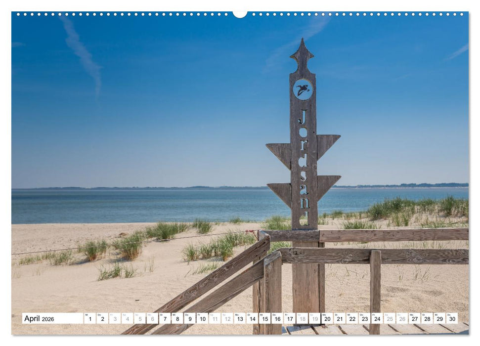 Amrum - Perle im nordfriesischen Wattenmeer (CALVENDO Premium Wandkalender 2026)