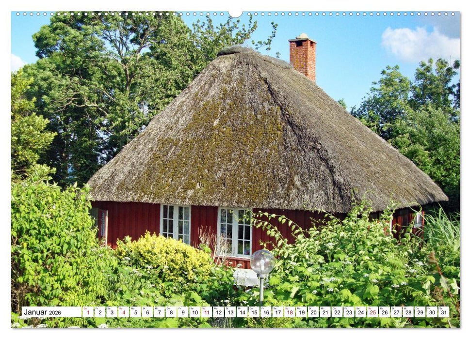 Sehenswertes im Süden Dänemarks (CALVENDO Premium Wandkalender 2026)