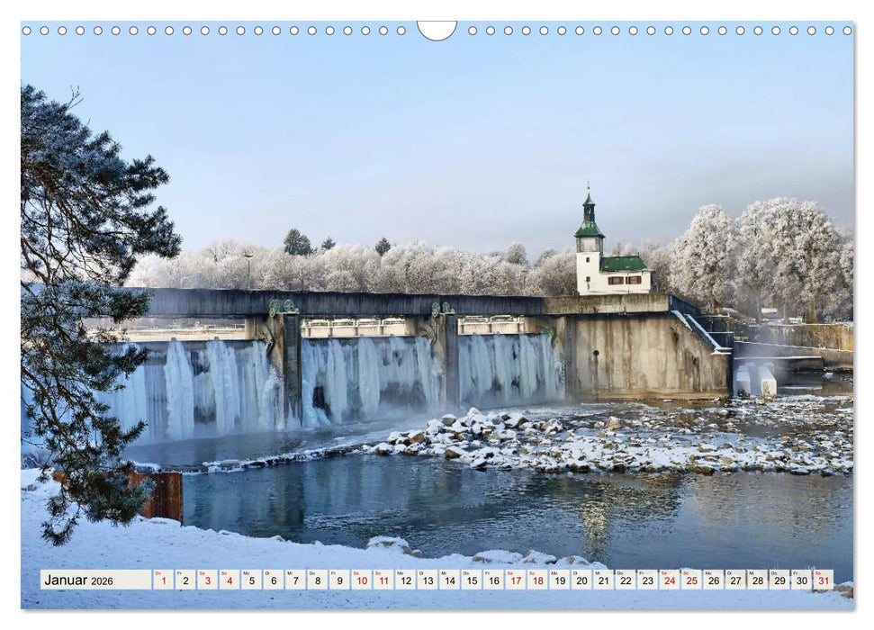 Impressionen Augsburger Stadtwald (CALVENDO Wandkalender 2026)