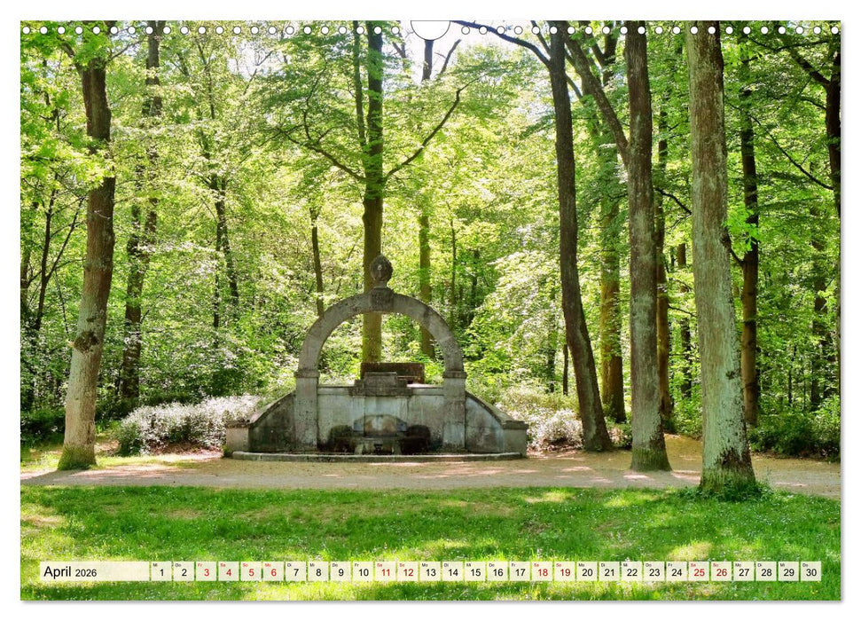 Impressionen Augsburger Stadtwald (CALVENDO Wandkalender 2026)