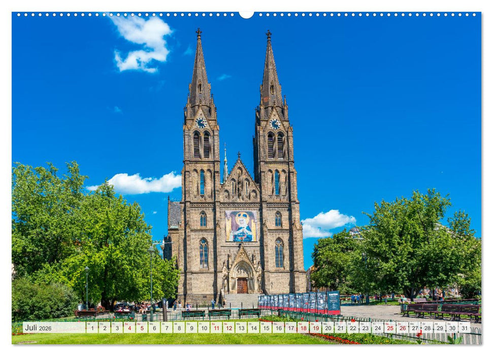 Historisches Prag (CALVENDO Premium Wandkalender 2026)