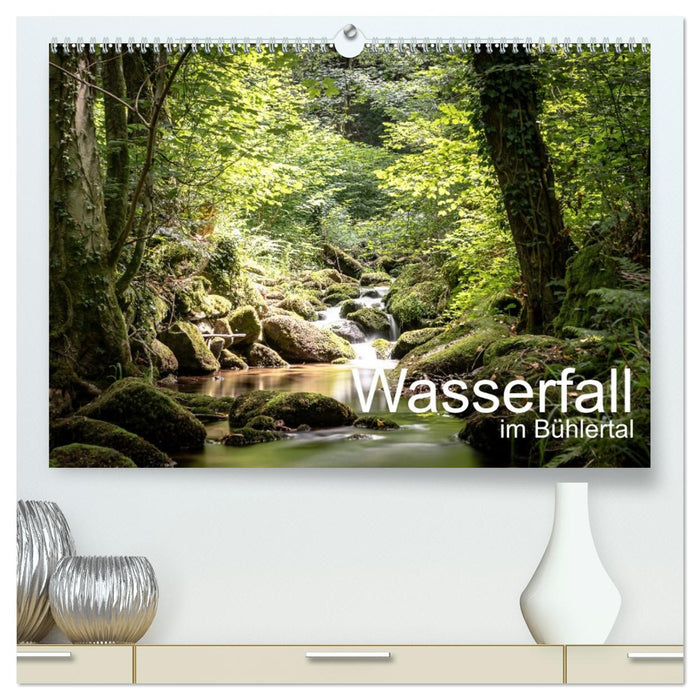 Wasserfall im Bühlertal (CALVENDO Premium Wandkalender 2026)
