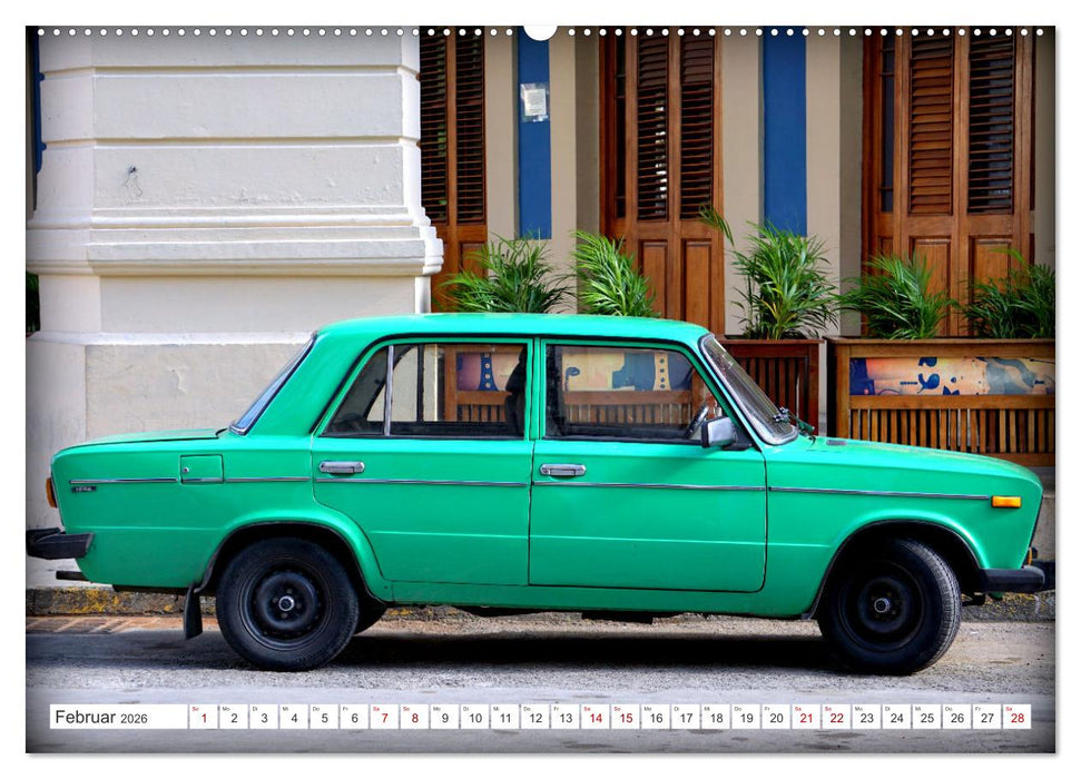 Shiguli - Der Auto-Star der UdSSR (CALVENDO Wandkalender 2026)