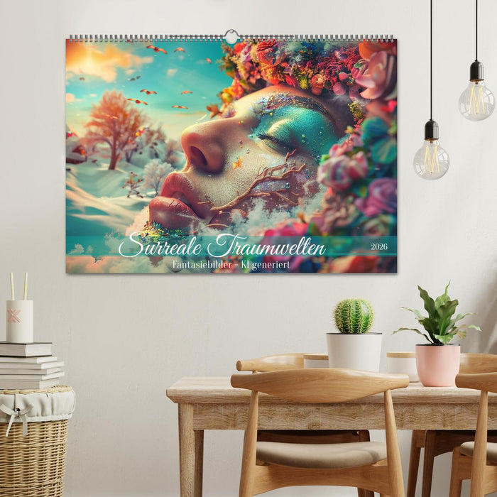 Surreale Traumwelten (CALVENDO Wandkalender 2026)