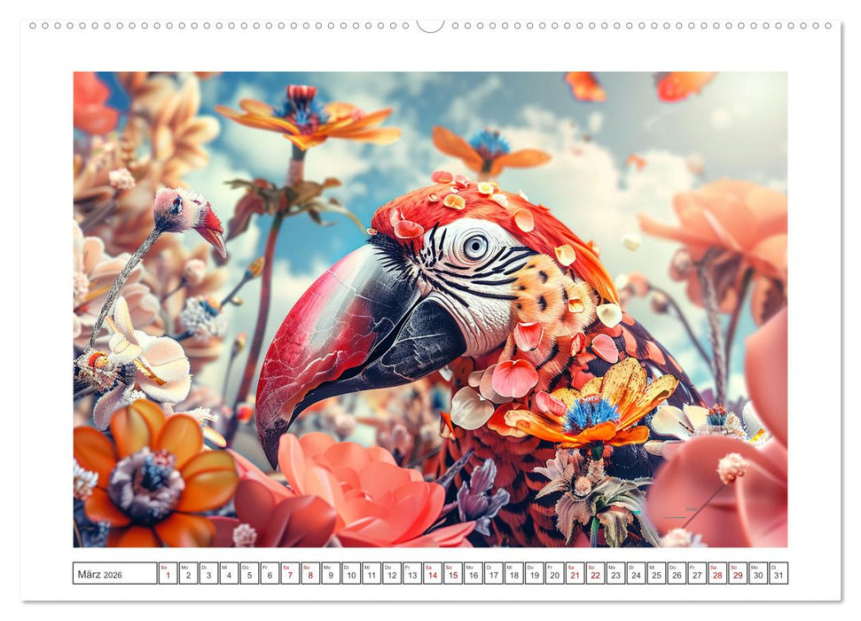 Surreale Traumwelten (CALVENDO Wandkalender 2026)