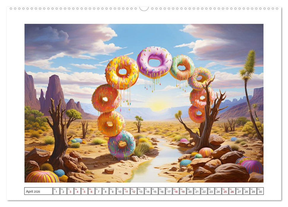 Surreale Traumwelten (CALVENDO Wandkalender 2026)