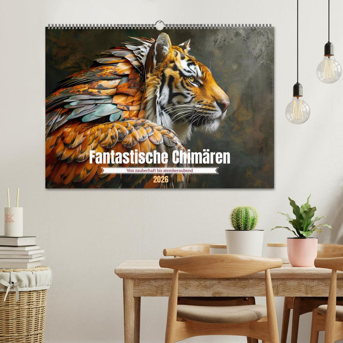 Fantastische Chimären - von zauberhaft bis atemberaubend (CALVENDO Wandkalender 2026)