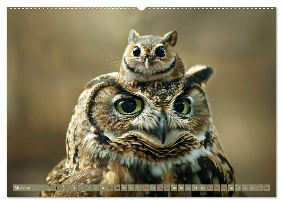 Fantastische Chimären - von zauberhaft bis atemberaubend (CALVENDO Wandkalender 2026)