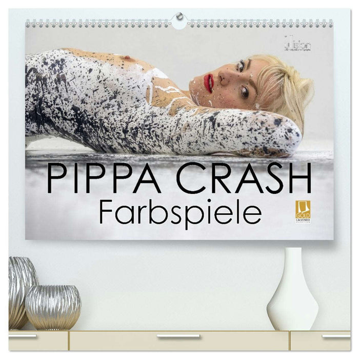 PIPPA CRASH - Farbspiele (CALVENDO Premium Wandkalender 2026)