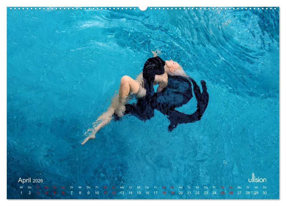 PIPPA CRASH – schwarz zu rot (CALVENDO Premium Wandkalender 2026)