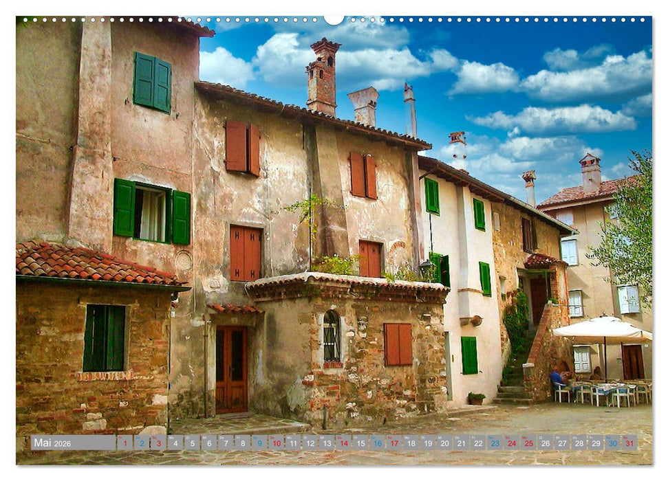 Friaul, Berge und Meer (CALVENDO Premium Wandkalender 2026)