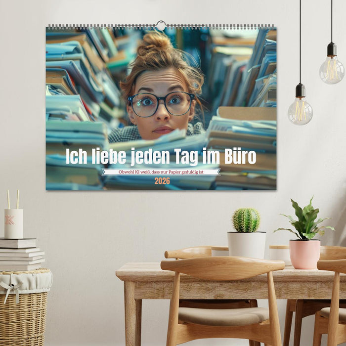 Ich liebe jeden Tag im Büro (CALVENDO Wandkalender 2026)