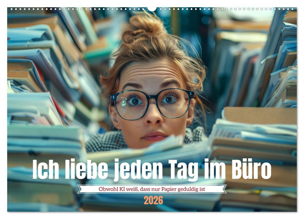 Ich liebe jeden Tag im Büro (CALVENDO Wandkalender 2026)