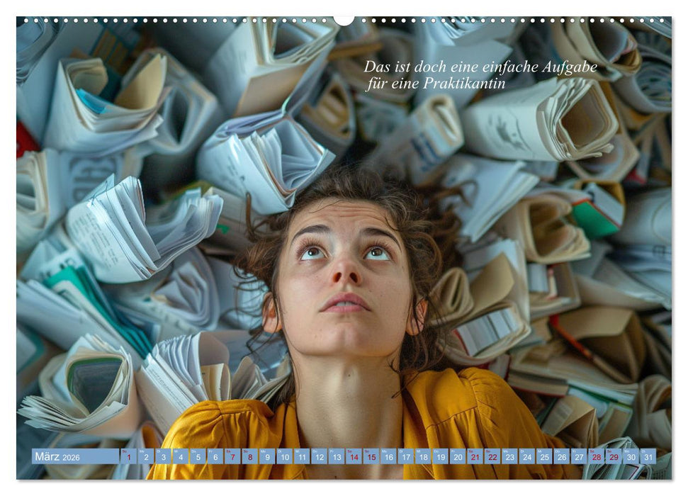 Ich liebe jeden Tag im Büro (CALVENDO Wandkalender 2026)