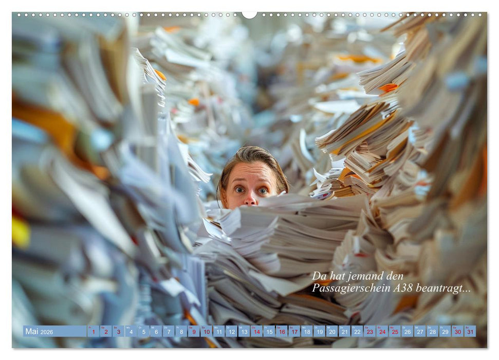 Ich liebe jeden Tag im Büro (CALVENDO Wandkalender 2026)