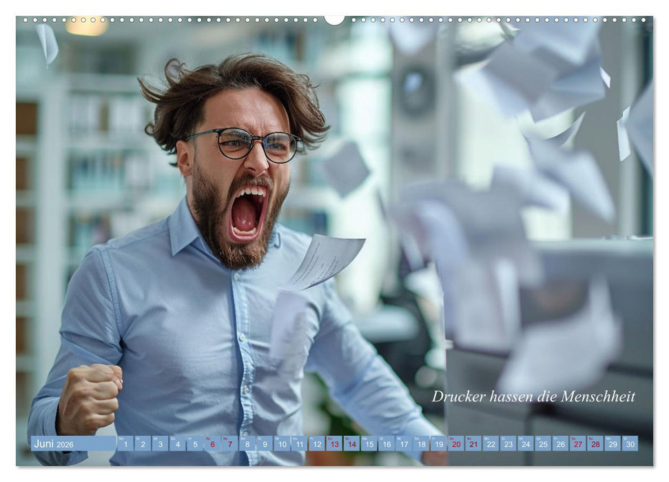 Ich liebe jeden Tag im Büro (CALVENDO Wandkalender 2026)