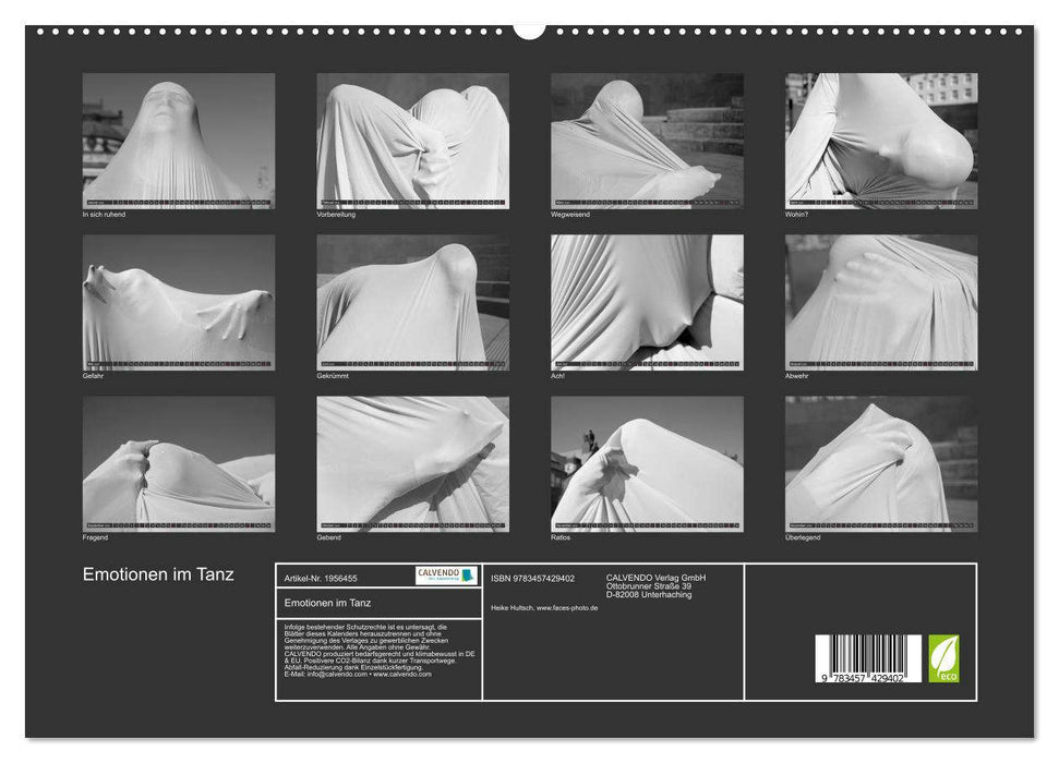 Emotionen im Tanz (CALVENDO Premium Wandkalender 2026)