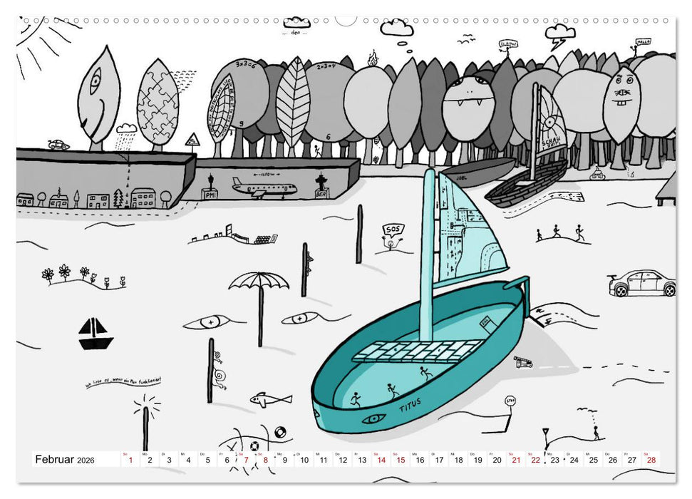 SchauZeit (CALVENDO Premium Wandkalender 2026)